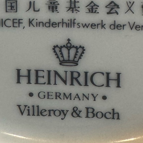 UNICEF “Children of the World” plate collection #6 MEXICO- 1982 - Picture 4 of 9